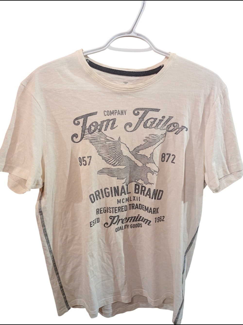Men’s Cream Graphic T‑Shirt